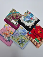 【新品】ブランド レディースハンカチ 5枚セット お買い得品