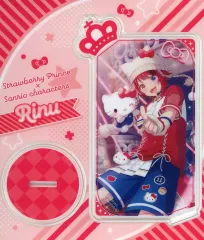【中古】アクリルスタンド・アクリルパネル 莉犬(すとろべりーぷりんす)×ハローキティ カードアクスタ 「すとぷり×サンリオキャラクターズ コラボグッズ」