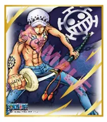 【中古】紙製品(キャラクター) トラファルガー・ロー 「ワンピース ビジュアル色紙コレクション」