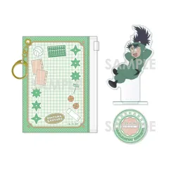 【中古】グッズセット 19.七松小平太 ポーチ入りアクリルスタンド 「忍たま乱太郎」