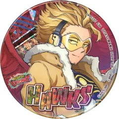 【中古】バッジ・ピンズ ホークス ホログラム缶バッジ～ULTRA IMPACT～ 「僕のヒーローアカデミア」 ナムコ限定