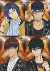 【中古】キャラカード 幸村精市＆真田弦一郎＆柳蓮二＆切原赤也 生ブロマイド4枚セット 「新テニスの王子様 テニプリ BEST FESTA!! 王者立海大」