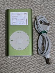 美品】iPod mini 第1世代 ライトブルー 128GB - メルカリ