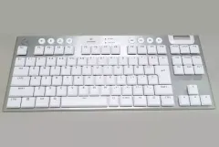【中古】PCハード Logicool G G915 X LIGHTSPEED TKL ワイヤレスゲーミングキーボード タクタイルキースイッチ (ホワイト) [G915WLX-TKL-TCWH]