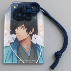 【中古】キーホルダー 皇綺羅 as 永倉新八 「うたの☆プリンスさまっ♪ HE★VENS GARDEN in アニメイト新宿 トレーディングお守り風アクリルチャーム 新選組～新月の在り処～Ver.」