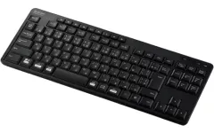 【中古】PCハード エレコム Bluetooth静音キーボード[TK-FBM117SKBK]