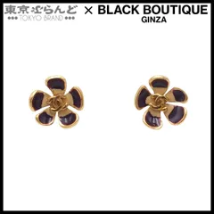 シャネル CHANEL ピアス ゴールド メタル フラワー ココマーク コスチュームジュエリー 03P レディース 101846990