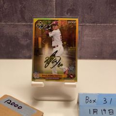 2020 Topps Randy Arozarena 13/60 直筆サインカード Tampa Bay Rays