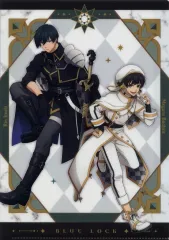 【中古】クリアファイル 糸師凛＆蜂楽廻 A4シングルクリアファイル 「ブルーロック POP UP SHOP in マルイ」