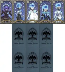 【中古】キャラカード オルト・シュラウド カードセット ホログラム(ビジュアルカード5枚＆保護フィルム6枚セット) 「ディズニー ツイステッドワンダーランド」 ディズニーストア限定