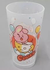 [중고] 머그컵·탕만 COOKY(정국) 클리어 텀블러 [이치반 쿠지 BT21 VAN PARK] D상