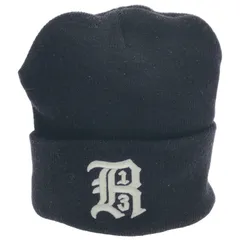 R13 (アールサーティーン) SKULLY HAT ブラック FREE