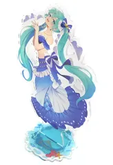 【中古】雑貨 マーメイド Princess描き下ろしクリアスタンド 「キャラクター・ボーカル・シリーズ01 初音ミク」