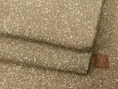 平和屋着物■上質な小紋　作家物　霰文　正絹　逸品　未使用　CABD3792ev