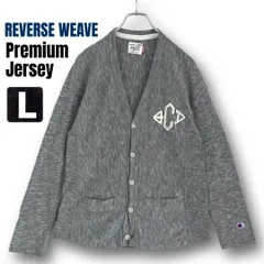 チャンピオン リバースウィーブ★プレミアムジャージカーディガン★コットンxアクリル★Reverse Weave/Champion★スラブグレー★メンズM    #2603M001
