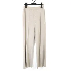 Deuxieme Classe ドゥーズィエムクラス 23AW refind パンツ / CARIAGGI社 ウールニットパンツ 38 23030500707030 ベージュ