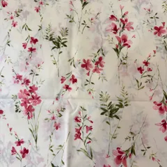 小花柄　生地幅×100
