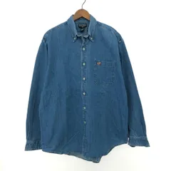 POLO JEANS CO. ポロジーンズカンパニー 長袖デニムBDシャツ サイズ:L     ブルー メンズ / 243001004809