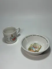 WEDGWOOD ウェッジウッド「ピーターラビット」マグカップ＆ボウル