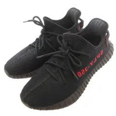 アディダス adidas yeezy boost 350 V2 イージーブースト スニーカー 箱付き US10 黒 ブラック 赤 レッド cp9652 /YJ ■GY18