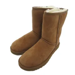 アグ UGG クラシック ショート CLASSIC SHORT ムートンブーツ 靴 シューズ シープスキン 23 茶 ブラウン 5825 /NU ■GY18