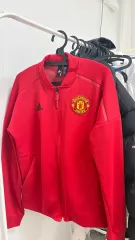 アディダス MANCHESTER UNITED FC(マンチェスター・ユナイテッドFC) トラックジャージ ジャージ レッド