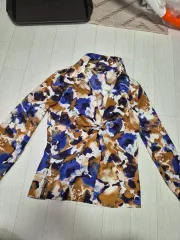 ZARA ザラ パターン ブラウス シャツ