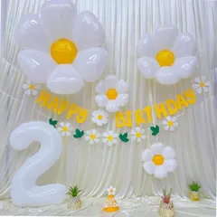 飾り付け、バースデー 飾り 誕生日 バルーン 誕生日 飾り バルーンフラワー 誕生日 2歳 かざりつけ 女の子