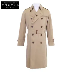 BURBERRY LONDON バーバリーロンドン FRG87-195-51 ﾍﾞｰｼﾞｭ ﾁｪｯｸﾗｲﾅｰ付きﾄﾚﾝﾁｺｰﾄ 42