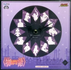 【中古】置き時計・壁掛け時計(キャラクター) キャラクター ウォールクロック 「＜物語＞シリーズ」