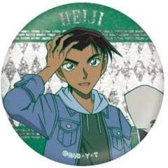 名探偵コナン 公式アプリ 復刻デザイン缶バッジ 服部平次 1個 - メルカリ