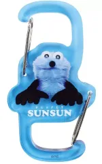 【中古】キーホルダー アップ ツインカラビナホルダー 「パペットスンスン」