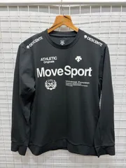 ［DESCENTE Move Sport］スポーツウェア　長袖　ブラック　M 2602-145