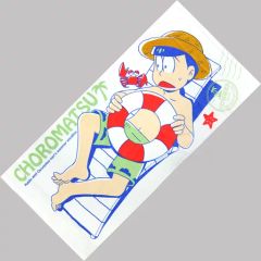 [중고] 수건·수건(캐릭터) 쵸로마츠 비치 타월 [이치반 쿠지 오소마츠씨~여름이다! 바다다! 바캉스다죠!~] C상
