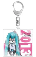 【中古】キーホルダー・マスコット(キャラクター) 初音ミク レーシングVer.2013 アクリルキーホルダー 10th記念デザイン5 「VOCALOID」