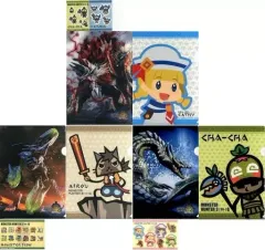 【中古】クリアファイル 全3種セット クリアファイル＆ステッカー 「一番くじ モンスターハンター3G」 I賞