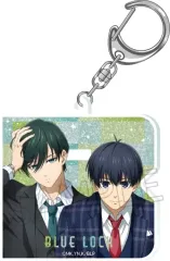 【中古】キーホルダー 潔世一＆糸師凛 グリッターキーホルダー 「ブルーロック」