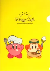 【中古】クリアファイル カービィ＆ワドルディ A4クリアファイル 「星のカービィ カービィカフェ 2018」