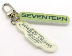 【中古】キーホルダー SEVENTEEN(グリーン) アクリルキーリング 「SEVENTEEN [RIGHT HERE] WORLD TOUR IN JAPAN」 カプセルトイ景品