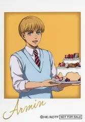 【中古】キャラカード アルミン・アルレルト 特典ミニフォトカード 「進撃の巨人 The Final Season POP UP SHOP」 グッズ購入特典