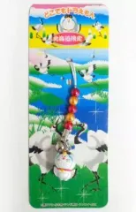 【中古】キーホルダー・マスコット(キャラクター) ドラえもん(鶴) ビーズ根付け(レッドー×オレンジ) ｢どこでもドラえもん」 北海道限定