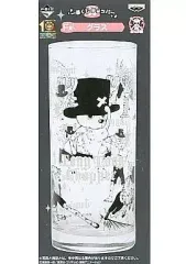 【中古】グラス(キャラクター) ワンピース 一番くじチョッパー F賞 グラス(黒系：チョッパー七段変形)