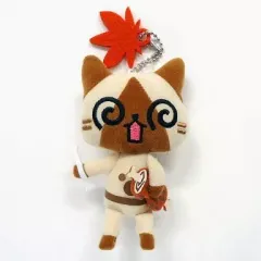 【中古】キーホルダー・マスコット(キャラクター) アイルー(肉) 紅葉の秋だニャマスコット 「AIROU」