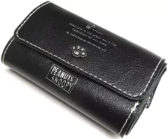 【中古】財布・パスケース スヌーピー(BLACK) 極小財布 「PEANUTS(SNOOPY)」 SNOOPY 極小財布 BLACK BOOK付録