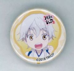 【中古】バッジ・ピンズ(キャラクター) 鶴丸国永 「続 刀剣乱舞-花丸-×原画カフェby動画工房 前期 くじ引き缶バッジ」