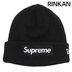 シュプリーム ×ニューエラ New Era  New Era Box Logo Beanie ボックスロゴビーニーキャップ帽子 メンズ