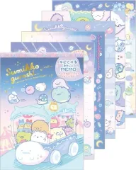 【中古】ノート・メモ帳 A.おばけのナイトパークテーマ メモパッド 「すみっコぐらし」