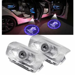 アスリート カーテシ 18系200系210系クラウン 角度調整機能付き2個セット LEDロゴ投影 ドアウェルカムライト Crown カーテシライト Athlete ドアカーテシランプ 車用ドアランプ blue 220系クラウン