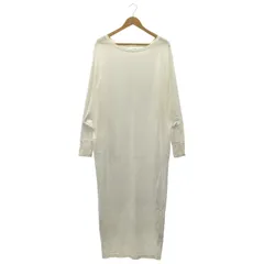 L'Appartement (アパルトモン) Volume Sleeve Jersey Onepiece ホワイト FREE