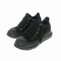 ダークシャドウ DRKSHDW RICK OWENS 25AW JUMBOLACE ABSTRACT LOW SNEAKS スニーカー 靴 43 ブラック 黒 DU02E7845